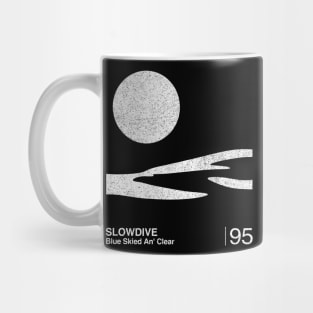 Slowdive / Minimal Graphic Design Tribute Mug